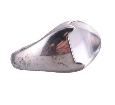 Anillo de cristal de plata de ley para joyería de baccarat Foto 1 de 4