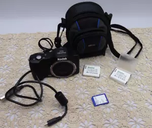 Kodak PIXPRO FZ152 16.0MP 15x Zoom Digital Camera - Black - Tested - Mint - Picture 1 of 7
