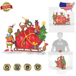 Komplizierte Harz Grinch Dorf Figur für Tabletop Holiday Display - 3,75 - Bild 1 von 8