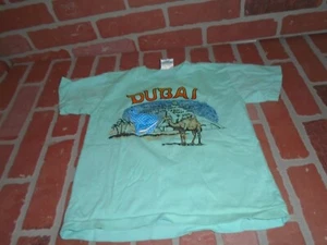 DUBAI VINTAGE 1990S/2000S KIDS TSHIRT SIZE LARGE-SEE PICTURES FIRST - Picture 1 of 6
