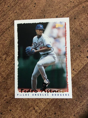 1995 Topps #589 Pedro Astacio,  Los Angeles Dodgers  nm - Image 1 of 2