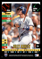 1995 Donruss Top of the Order Billy Ashley Los Angeles Dodgers  Mint