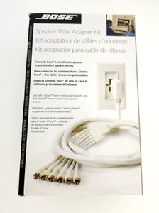 Genuine BOSE Speaker Wire Adapter Kit - NEW IN BOX - Picture 1 of 13