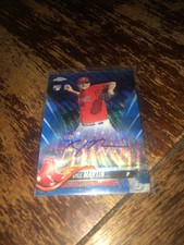 2018 Topps Chrome Update KYLE MARTIN Blue Wave Refractor Auto Autograph 126/150