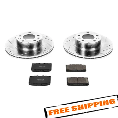 Kit de frenos deportivos Power Stop 1-Click Z23 Evolution para 93-95 Mazda RX-7 Foto 1 de 2
