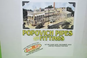 Bar Mills HO Scale Kit Popovich Pipes & Fittings Limited Run OOP - Picture 1 of 20