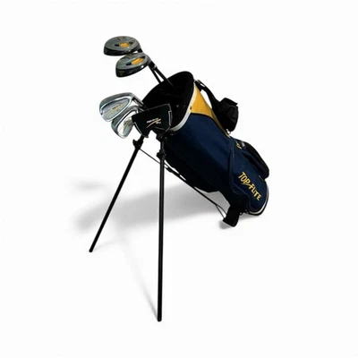RH TopFlite XLj junior set- 7 clubs ,5W,5Hy,7i,9i,SW,Putter & Bag - Image 1 of 4