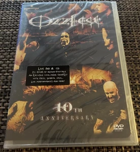 Ozzy Osbourne Ozzfest 10th Anniversary (DVD, 2005, 2-Disc Set, DVD + CD) Concert - Picture 1 of 3