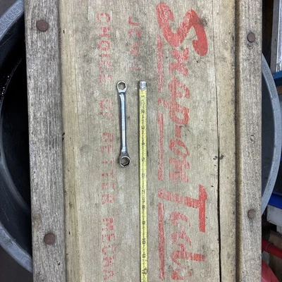 🇺🇸 Snap On Tools Double Box End Short Stubby Offset Wrench 6-Point USA - Image 1 of 4