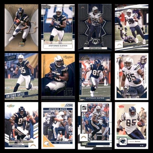 Antonio Gates Lot 12 Football Cards 2007 Upper Deck Artifacts San Diego Chargers - Bild 1 von 15