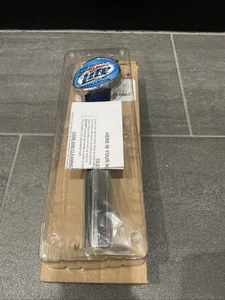 Large 12” Vintage Miller Lite Beer Acrylic Blue Tap Handle Tapper Double-Sided - Picture 1 of 7