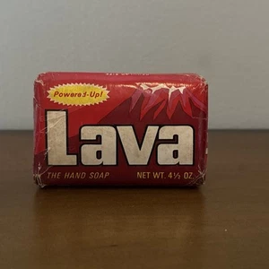 Lava Hand-soap Bar Green Color Vintage 1970's 4.5 ounce Single Bar Movie Prop - Picture 1 of 6