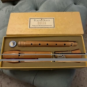 Moeck Flauto Dolce Treble Recorder, Baroque,  Maple,  boxed  - Picture 1 of 16