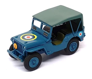 Milestone Miniatures 1/43 GC70 - 1941 Willy's Jeep RAF - Blue 1 Of 100 - Picture 1 of 7