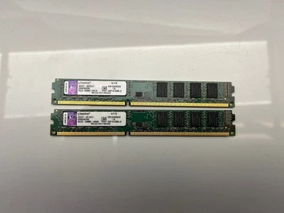 Kingston KVR 4GB (2GBx2) DDR3 1333 Low Profile RAM Kit KVR1333D3N9/2G - Image 1 of 2