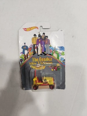Bump submarino amarillo Hot Wheels The Beatles alrededor de 2 pulgadas Foto 1 de 3