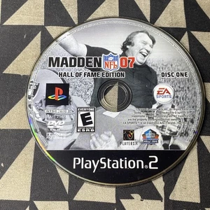 Madden NFL 07 Hall of Fame Edition Sony PlayStation 2 PS2 - Disc 1 Only - Picture 1 of 2