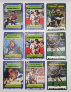 Scanlens 1989, 1990 and 1991 NRL Cards x 40 - Picture 1 of 10