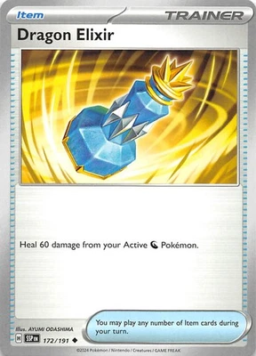 Dragon Elixir 172/191 SV08: Surging Sparks Pokemon 011061 - Image 1 of 2