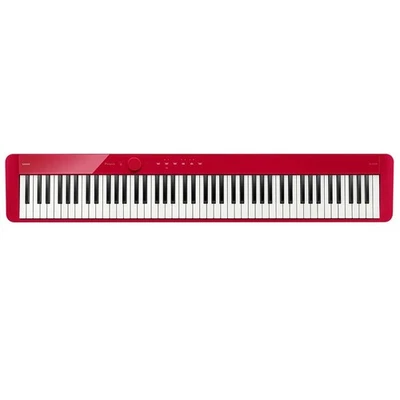 Casio PX-S1100RD Tastiera Digitale Compatta 88 Tasti martelletti sottili, Rosso - Immagine 1 di 4
