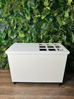 Foldable Snack Cart – Custom Layouts, Colors & Wheels – Portable Vendor Booth