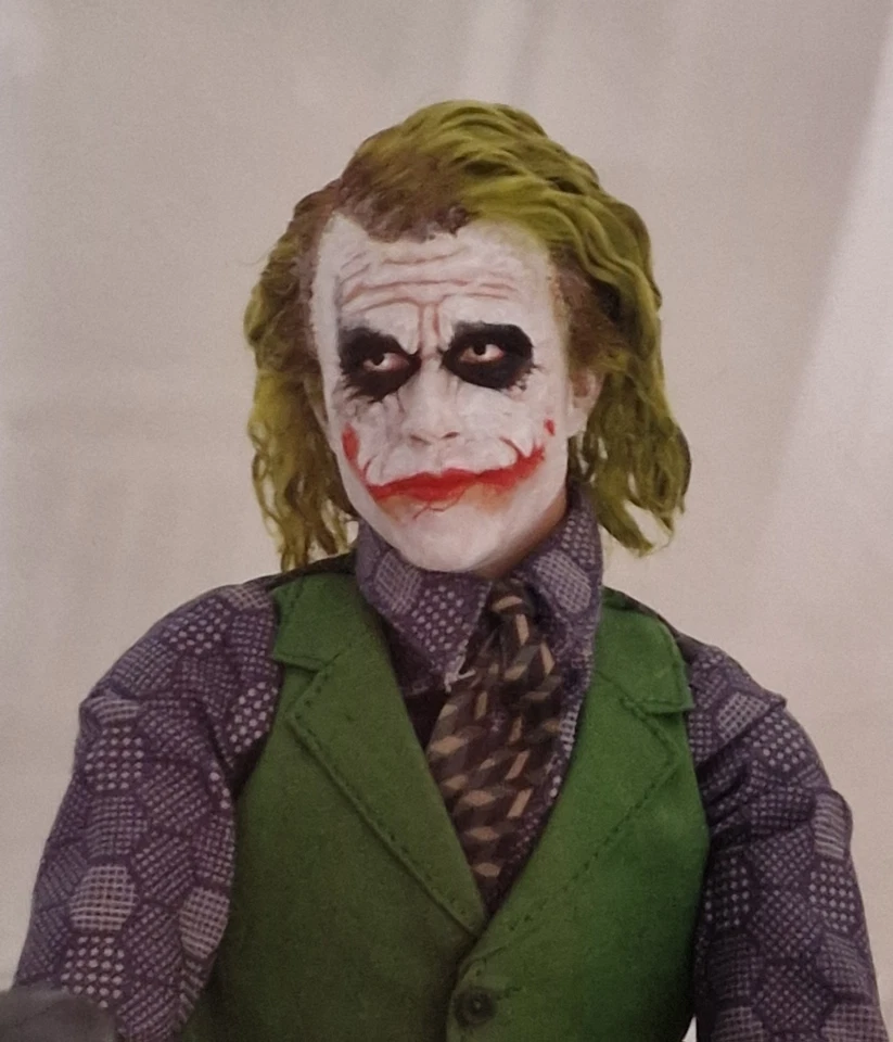 Joker No Hot Toys Custom Rooted Head Sculpt The Dark Knight - Bild 1 von 3