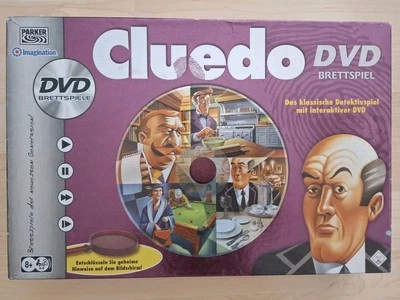 Cluedo DVD Brettspiel Parker Detektivspiel Imagination - Bild 1 von 4