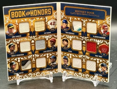 Leaf History Sports Capítulo 2 2025 - Libro de Honores #BH-5 MVP Juego Usado Memoria Foto 1 de 2