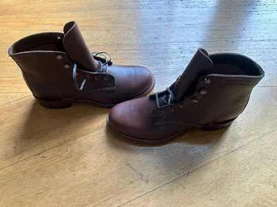 Botas Wolverine 1000 Mile 6" Horween Cuero Evans Talla 8 1/2 B Foto 1 de 4