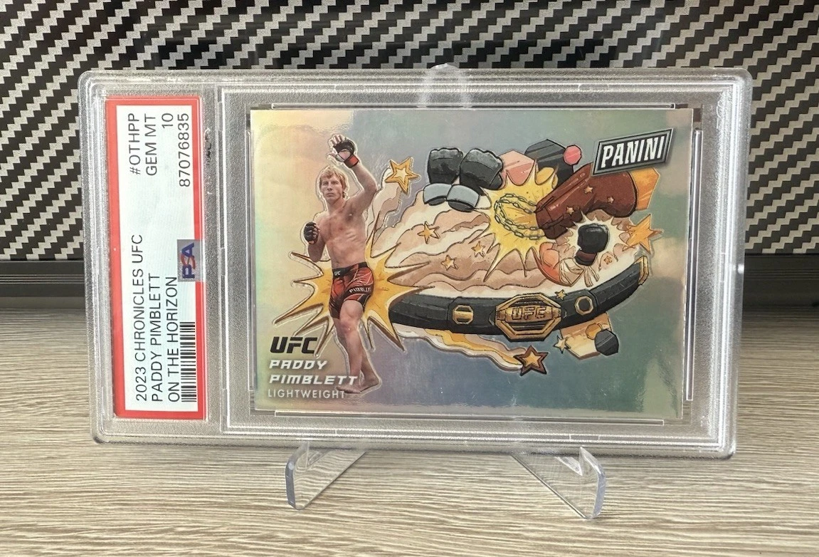 UFC パディ・ピンブレット ゴールドディスコ10シリカード psa9 UFC