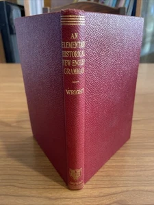 An Elementary Historical New English Grammar; Peter, Elizabeth Wright; Oxford - Picture 1 of 15
