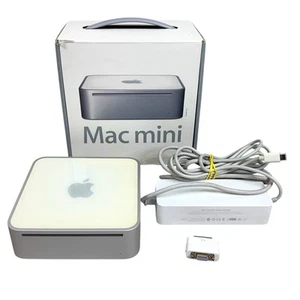Apple Mac mini G4 1.42GHz 256MB 80GB HDD A1103 Late 2005 Desktop Powers On AS IS - Afbeelding 1 van 13