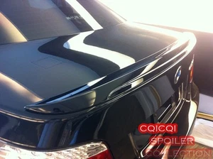 Painted BMW 2004-2010 E60 5-series Sedan M5 type trunk spoiler color-475 Black ◎ - Picture 1 of 3