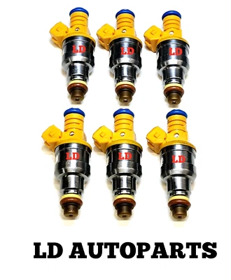 Jeep Cherokee 1987-1995 4,0 L I6 6 genuino Bosch 19 lb actualización 4 orificios Foto 1 de 4