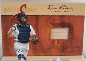 IVAN RODRIGUEZ 2005 Donruss Bat Master MS-7 Jersey RELIC Card Game-Used #/250 SP - Picture 1 of 2