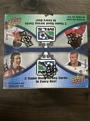 2008 cubierta superior MLS caja sellada raro David Beckham fútbol Landon Donovan ¡raro! Foto 1 de 4
