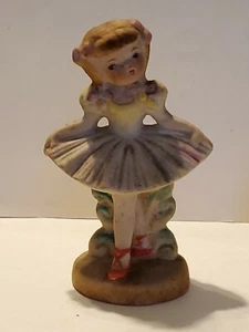 Vintage  TS Made in Japan ceramic child ballarina - Picture 1 of 6