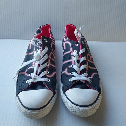 Sneaker Converse nere da corsa rosa piuttosto forti Chuck Taylor JUNIOR taglia 6
