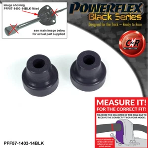 Powerflex Black Fr Stabiliser Bar Bushes 14mm For 911 65-67 PFF57-1403-14BLK - Picture 1 of 12