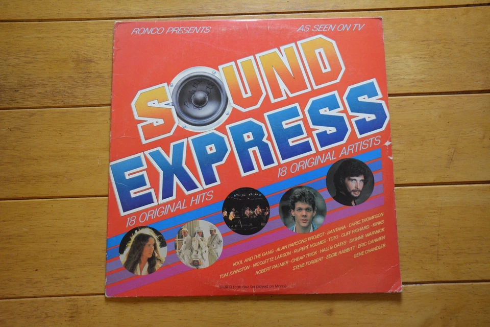ROCNO SOUND EXPRESS LP 12" VINYL RECORD G+ VARIOUS COMPILATION [47] - Image 1 of 4