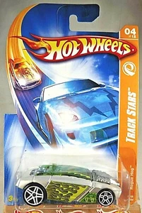 2008 Hot Wheels #104 Track Stars 4/12 ROGUE HOG Silver w/White Pr5 Spoke Wheels - Picture 1 of 5