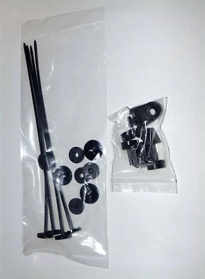 RADIATOR ELECTRIC FAN MOUNTING KIT STRAPS ZIP TIE INTERCOOLER TRANS OIL COOLER - Image 1 of 2