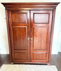 Ethan Allen British Classics Office Armoire Computer Desk 29-9470 260 - Picture 1 of 14
