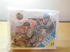 AIRFIX HO/00 Model Figures - WW II US Paratroops 48 Pcs - NIB Free Ship - Bild 1 von 2
