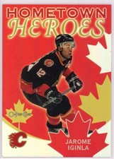 2002-03 O-Pee-Chee Hockey Hometown Heroes Matte Jarome Iginla #HHC1