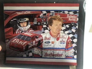 Bill Elliott #11 Budweiser Thunderbird Ektachrome, 8x10 Transparency - Picture 1 of 5