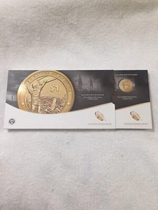 2015 Mohawk Ironworkers American $1 Coin & Currency Set - Picture 1 of 12