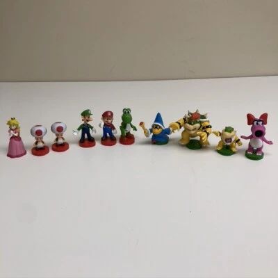 Lote de 10 figuras de ajedrez Nintendo Super Mario Brothers 2009 Foto 1 de 4