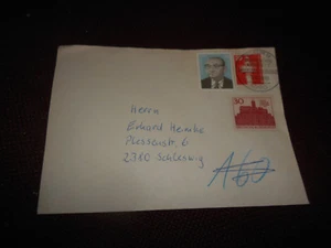 Carta con franqueo mixto RDA Correo Federal 1990 sello especial / sin sellar - Imagen 1 de 1