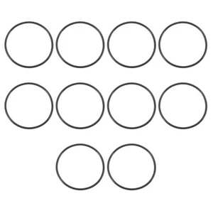 10 Pcs Rubber Sports Wristband Rubber Gummy Bracelets Silicone Jelly Bracelets - Picture 1 of 11